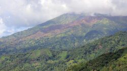 La Soufriere, as seen from Rose Hall on March 25, 2020. (iWN photo)