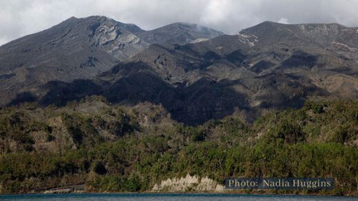 La Soufriere on May 14, 2021. (Photo: Nadia Huggins)
