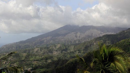 La Soufriere, as seen on May 24, 2021. (iWN photo)
