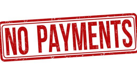 No payments