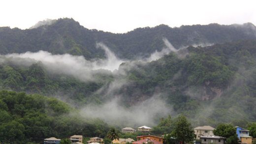 Forecasters say that SVG should expect moderate showers with gusty winds. (iWN file photo)