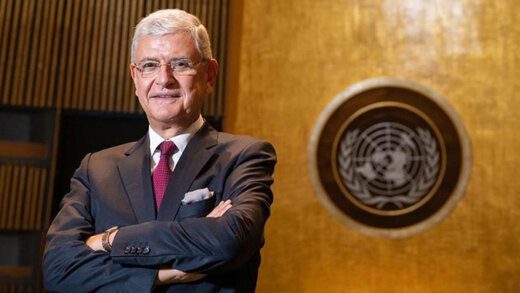 Volkan Bozkir, president of the United Nations General Assembly.