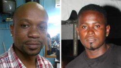 The accused, Barrington Cornwall, left, and the deceased, Jexol Skinner. (Photos: Facebook)