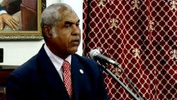 Deputy Prime Minister Montgomery Daniel speaking in Parliament on Thursday.