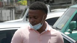 Myron Samuel, on Aug. 16, when the 18-month jail sentence was handed down. (iWN photo)