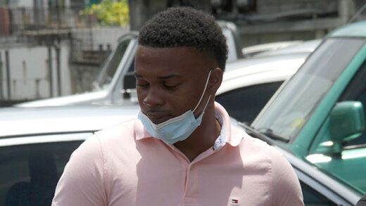 Myron Samuel, on Aug. 16, when the 18-month jail sentence was handed down. (iWN photo)