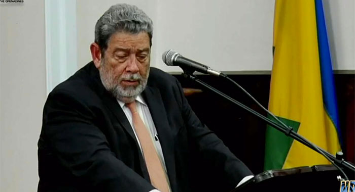 Prime Minister Ralph Gonsalves. (File photo)