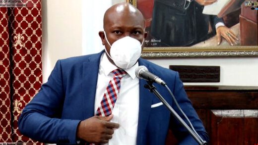 Minister of Agriculture, Saboto Caesar (Facebook Live file photo)