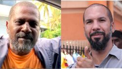 Tyrone James, left, and Colin Graham. 