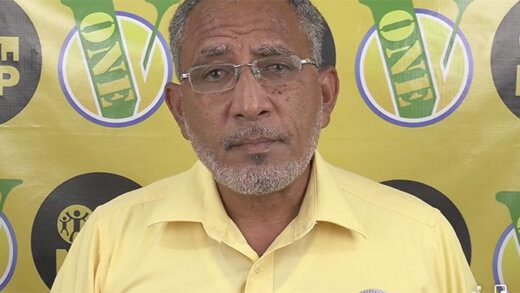 Opposition Leader Godwin Friday in a September 2021 photo.