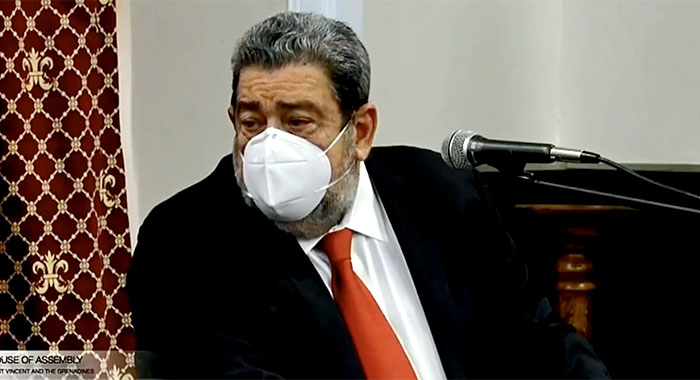 Prime Minister Ralph Gonsalves. (Facebook Live file photo)