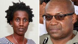 Shirlan "Zita" Barnwell, lawyer for the PSU, left, and Commissioner of Police, Colin John. (File photos)