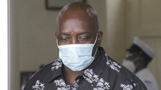 Anthony Charles leaves the court after his sentencing on Friday. (iWN photo)