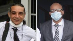 Defence counsel Ronald "Ronnie" Marks, left, and prosecutor, S. Stephen Brette. (iWN photos)