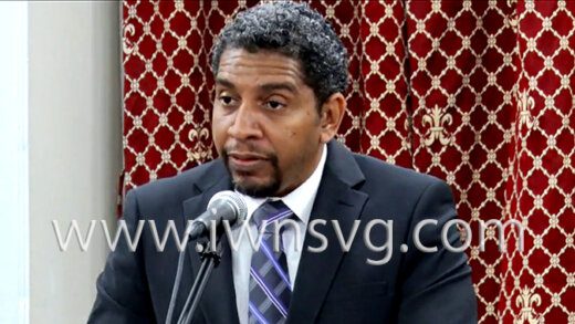 Minister of Finance, Camillo Gonsalves delivering the budget last week Monday, Jan. 10, 2022.