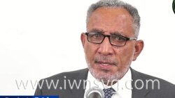 Opposition Leader Godwin Friday in a Jan. 11, 2022 Facebook live photo. 