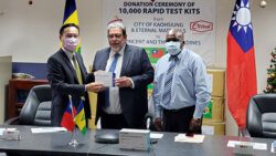 Taiwan donates COVID 19 test kits
