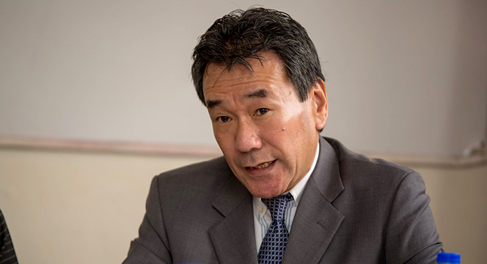 Japan Ambassador to St. Vincent and the Grenadines, Tatsuo Hirayama. (Photo: DPI Guyana/Facebook)