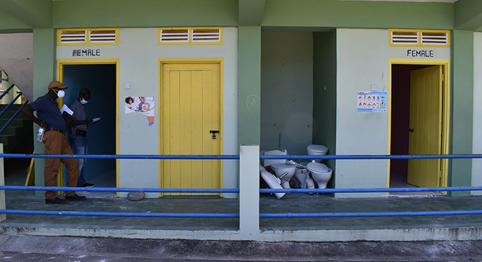 Adelphi Secondary school washroom facility almost complete