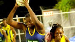 Vincentian Mary-Ann Frederick in action. (Photo: Robertson S. Henry) 