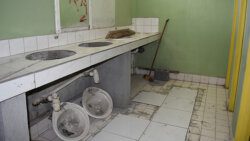 Sinks to be replaced at Georgetown Secondary School.