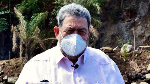 Prime Minister Ralph Gonsalves in a March 11, 2022  Lance Neverson/Facebook photo.