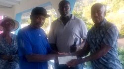 Bramble cheque handover