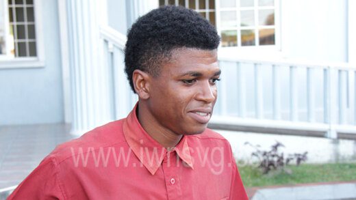 The accused, Zackrie Latham leaves the Calliaqua Magistrate's Court on Tuesday, May 10, 2022.