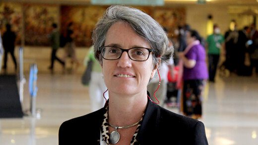 Saskia Carusi, external relations officer at the United Nations Office for Disaster Risk Reduction (UNDRR), Regional Office – The Americas and the Caribbean. (CMC photo)