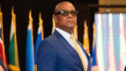 Turks and Caicos Islands Premier, Charles Washington Misick. 