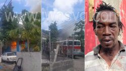 Derry Thomas was injured during an attack Saturday night at the house, which was destroyed by fire on Sunday, June 19, 2022.