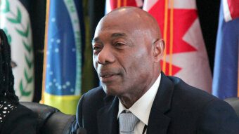 Hyginus “Gene” Leon has resigned as president of the Caribbean Development Bank. (File photo)