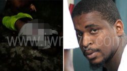 Kishorn Jackson, seen at left in a March 2018 iWitness News photo, was shot and killed in Brighton Monday night. 