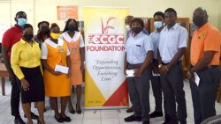 Representatives from the SVGCC and ECGC Foundation with awardees. 