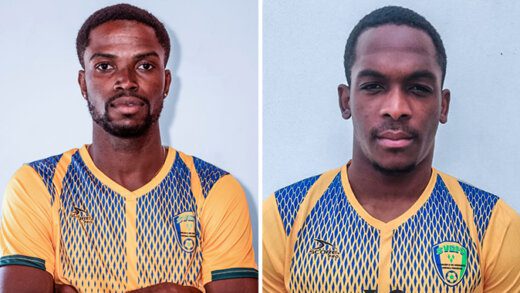 Azinho Solomon, left, and Oalex Anderson scored in Monday's game.