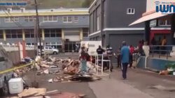 Vendors stalls destroyed