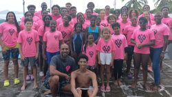 The victorious Black Sands Swim Squad.