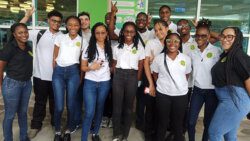 The group departs Argyle International Airport on Sunday. 