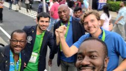 The SVG chess team after defeating Palau 4-0.
