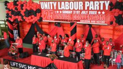 The Unity Labour Party's convention in Campden Park on July 31, 2022. (Photo: Star Morning Scoop/Facebook)