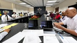 The meeting between the government and public sector unions on Thursday, Sept. 8, 2022. (Photo: Camillo Gonsalves/Facebook)