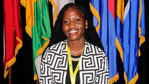 St. Vincent and the Grenadines Youth Tourism Minister, Marika Baptiste.
