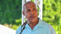 MP for North Windward, Montgomery Daniel at the handing over of the houses in Orange Hill on Thursday, Sept. 1, 2022. (Photo: API/Facebook)