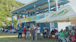 New Pavilion at the Layou playing field 1