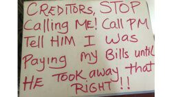 Dear Creditors