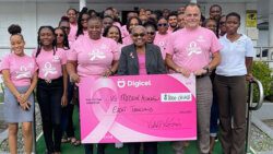 Digicel SVG Goes Pink for Breast Cancer Awareness