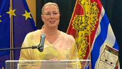 European Commissioner for International Partnerships, Jutta Urpilainen. (Photo: Twitter/EUinBarbados)