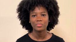 National scholar and SVG's 2022 top CAPE performer, Keonna Simon.