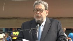 Prime Minister Ralph Gonsalves in an Oct. 27, 2022 photo. 