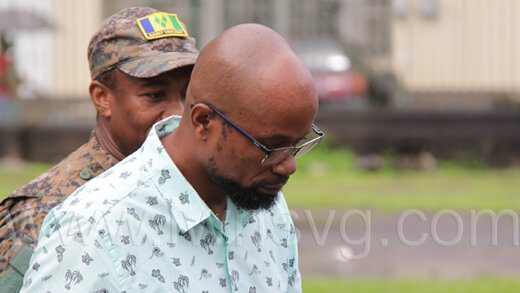 Barrington “Baige” Cornwall is escorted to prison on Tuesday, Nov. 22, 2022 to serve  the remainder of his prison sentence.